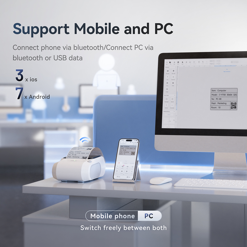 Niimbot M3 熱転写ラベルプリンター 300 DPI - Commercial Printing Definition のレビューと価格