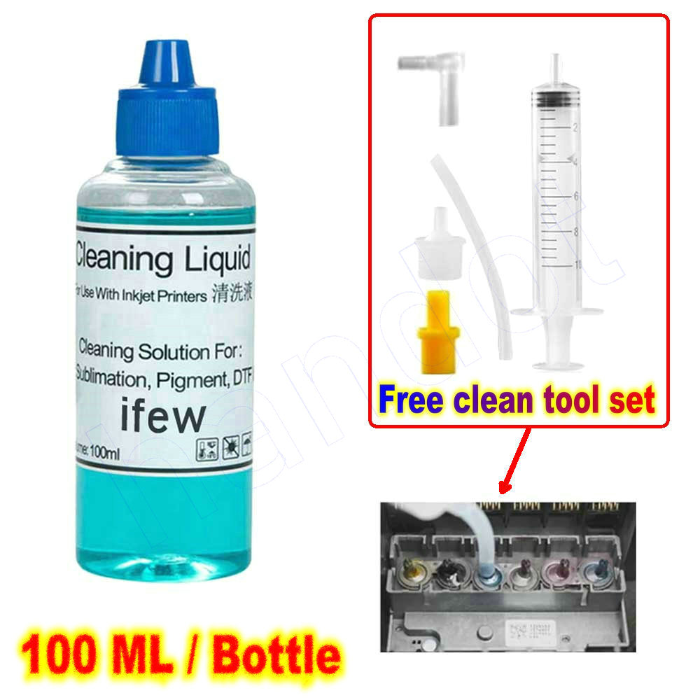 インクジェットプリンターヘッドノズル洗浄液 エプソン、HP、 - Print Head Cleaning Kit のレビューと価格