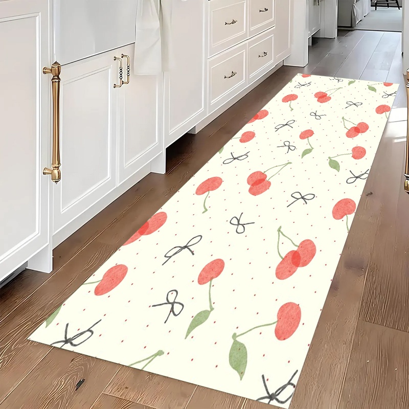 かわいい手描きの太陽プリントロングランナーラグライトブルーの - Hall Commercial Printing のレビューと価格