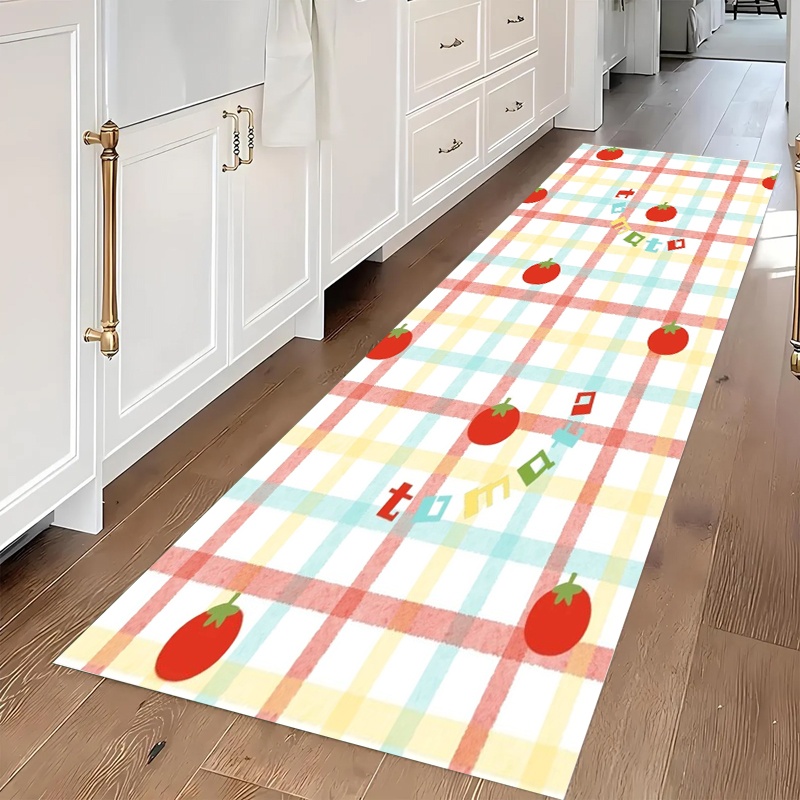 かわいい手描きの太陽プリントロングランナーラグライトブルーの - Hall Commercial Printing のレビューと価格