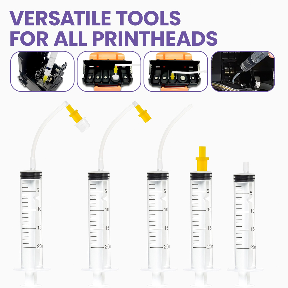 インクジェットプリンタクリーニングクリーナーキット詰まり除去 - Print Head Cleaning Kit のレビューと価格