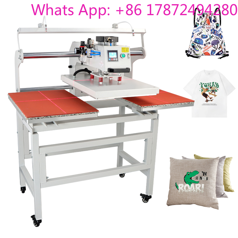 デュアル電動スライド式ホットスタンピングヒートプレス機（Tシ - Commercial Printing Press Machine のレビューと価格