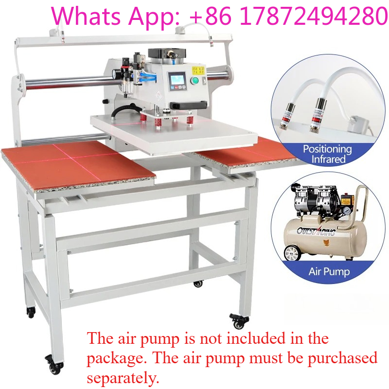 デュアル電動スライド式ホットスタンピングヒートプレス機（Tシ - Commercial Printing Press Machine のレビューと価格