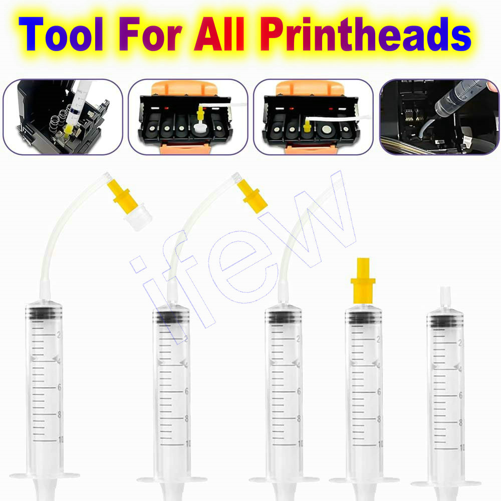 エプソン、HP、ブラザー、キヤノン用100MLインクジェット - Print Head Cleaning Kit のレビューと価格