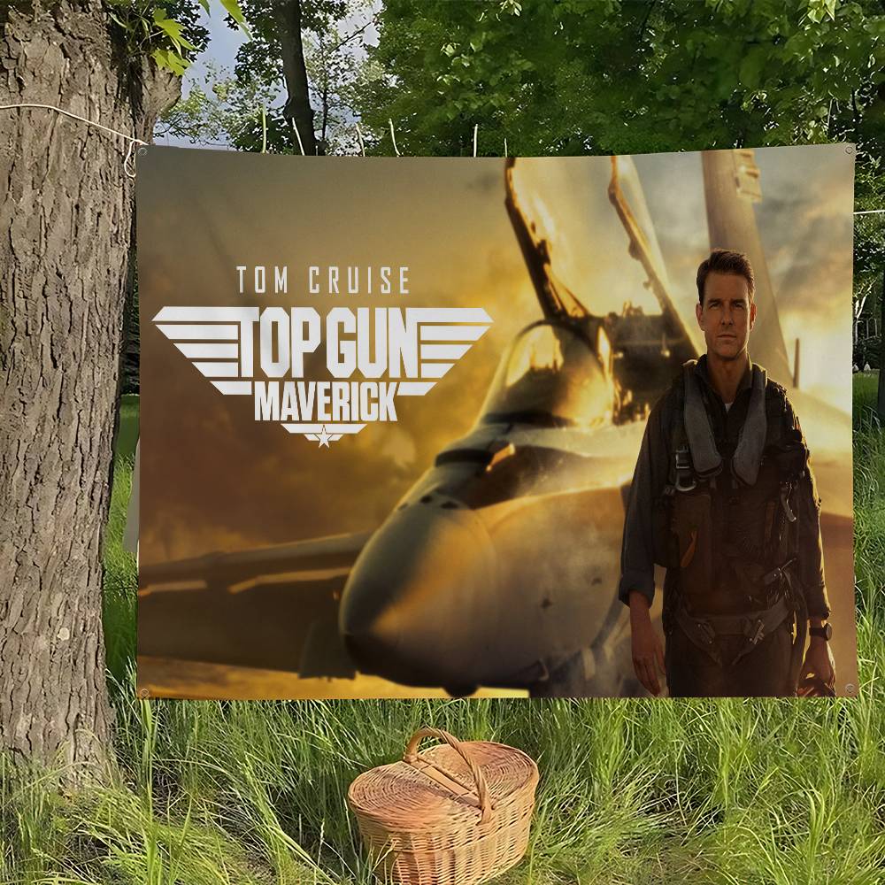 現代映画「トップガン：マーベリック」の先進印刷商業広告旗、会 - Commercial Printing Companies のレビューと価格