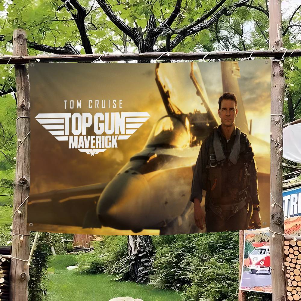 現代映画「トップガン：マーベリック」の先進印刷商業広告旗、会 - Commercial Printing Companies のレビューと価格
