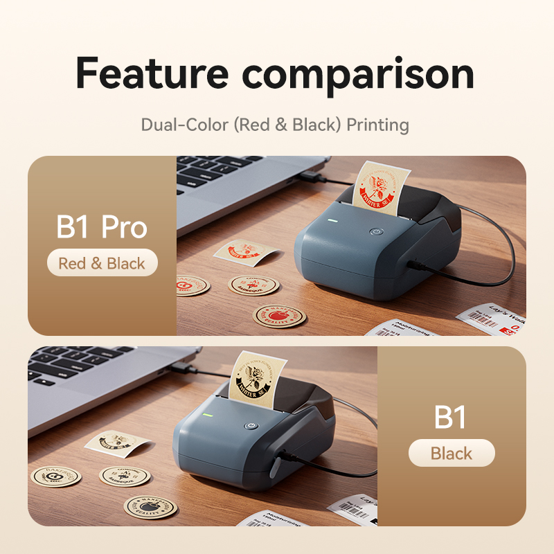 Niimbot B1 Proラベルプリンター 300 DPI - Commercial Printing Definition のレビューと価格