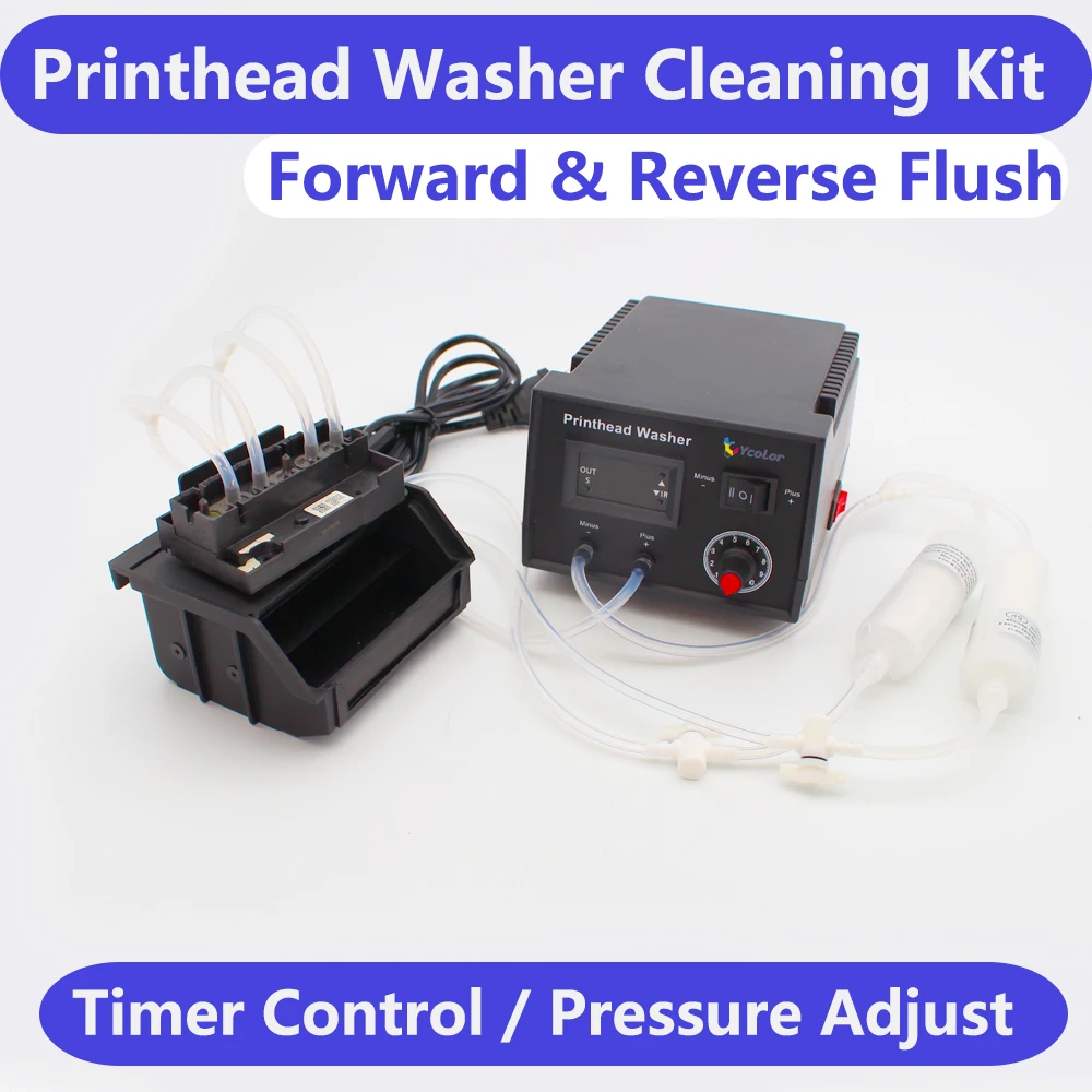 DTFプリントヘッドウォッシャークリーナー、フラッシュマシン - Print Head Cleaning Kit のレビューと価格
